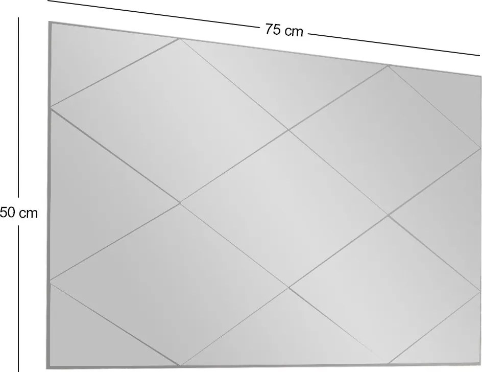 Espelho Vocal – Branco – 50 x 75 x 2,2 cm