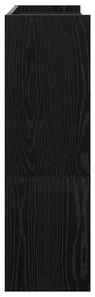 Sapateira 80x25x81 cm derivados de madeira preto