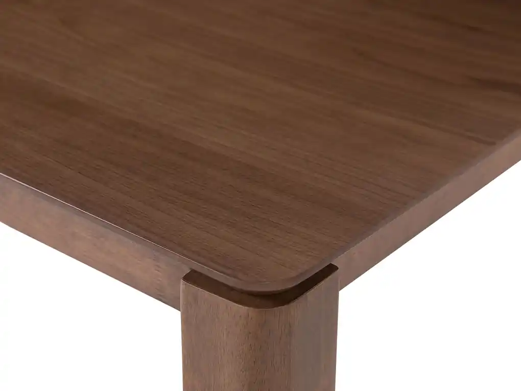 Mesa de jantar em madeira castanha clara 180 x 85 cm NATURA 