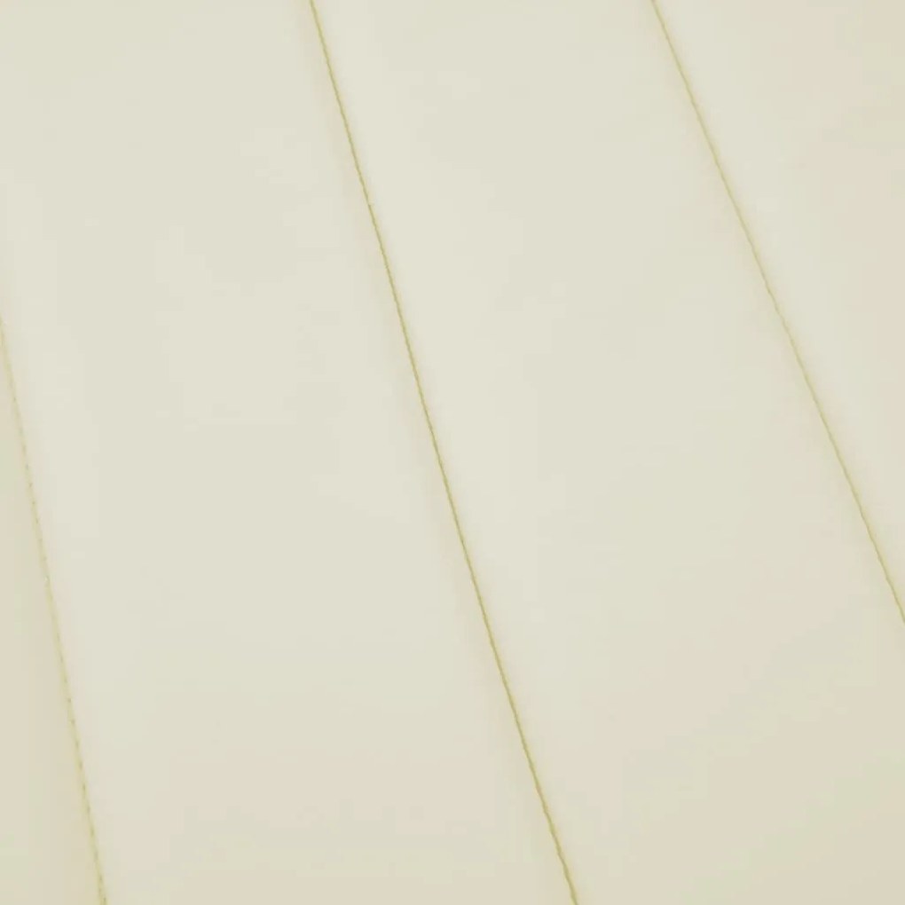 Almofadão p/ espreguiçadeira 200x70x3 cm tecido oxford creme