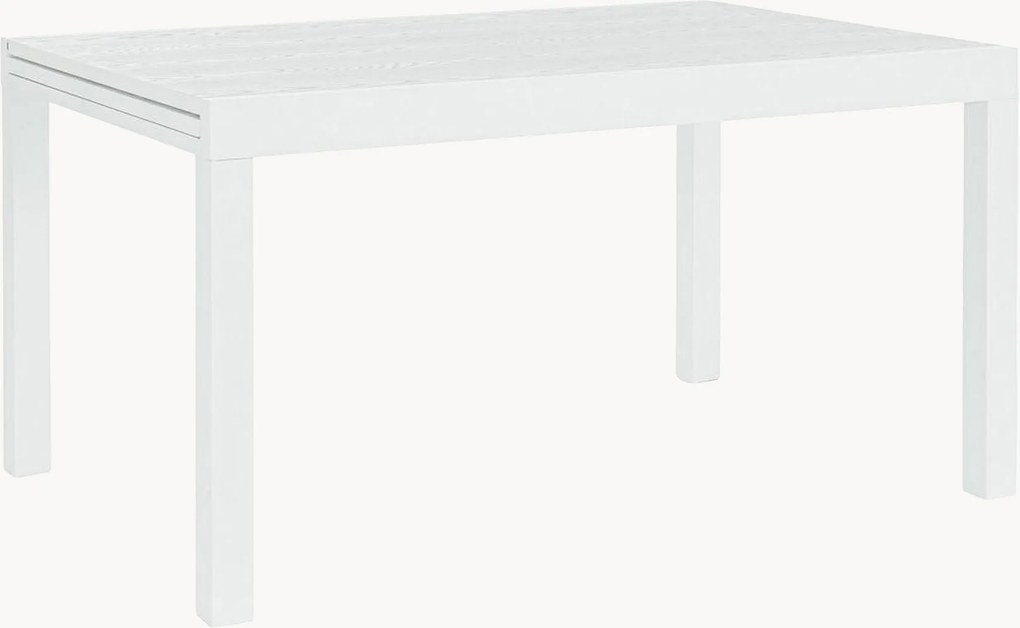 Mesa de jardim extensível com tampo de aspeto de madeira Cliv, vários tamanhos