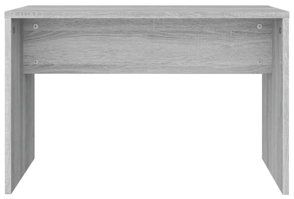Conjunto toucador 74,5x40x141 cm cor sonoma cinzento