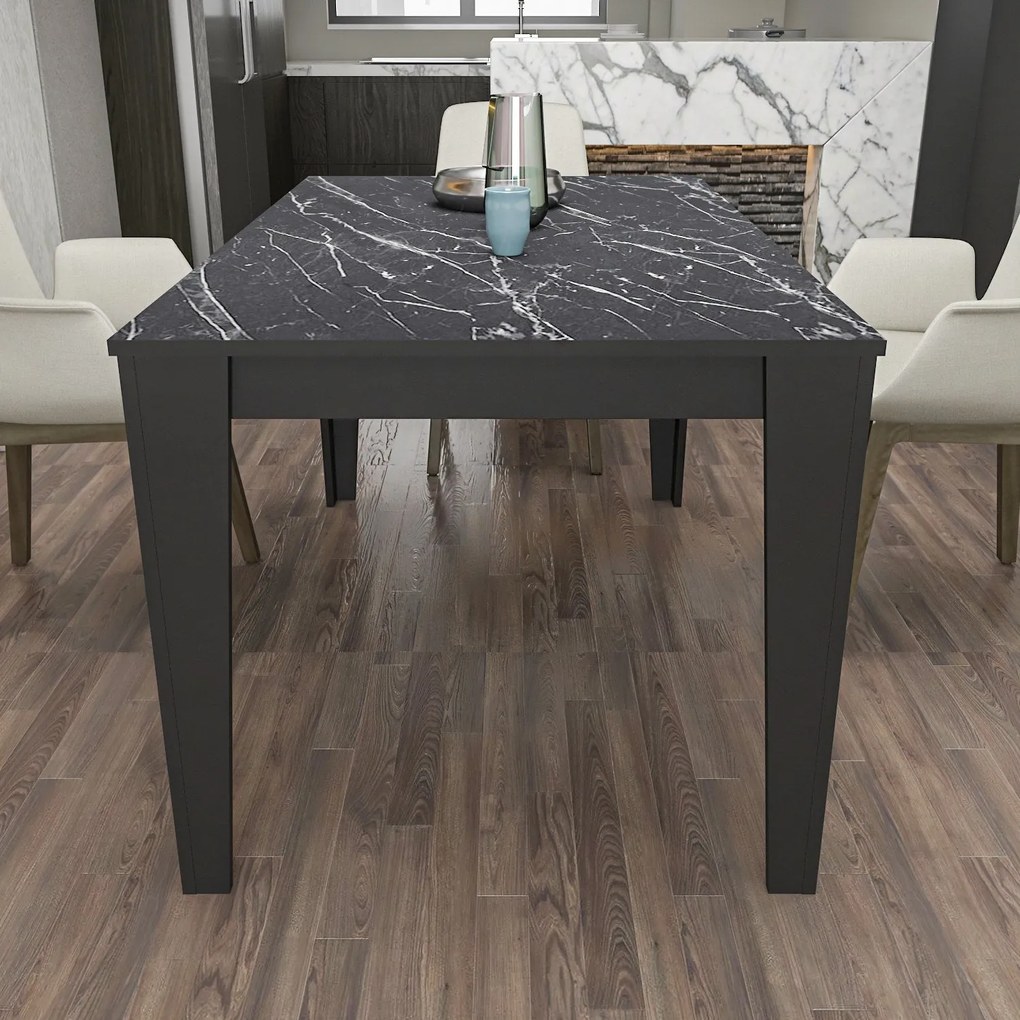 Mesa de Jantar Bud – Preto – 145x75x85 cm
