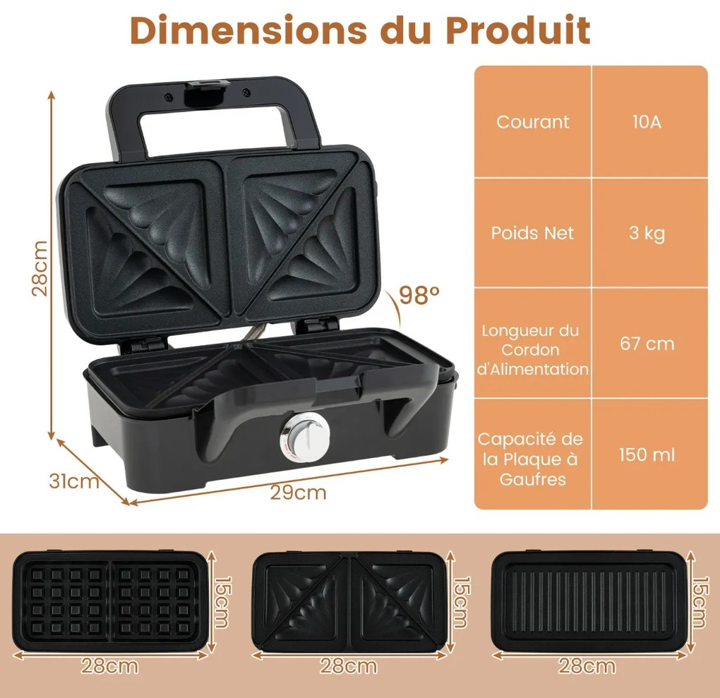 Tapete aquecedor elétrico de alimentos, placa de aquecimento de silicone enrolável com temperatura ajustável, azul