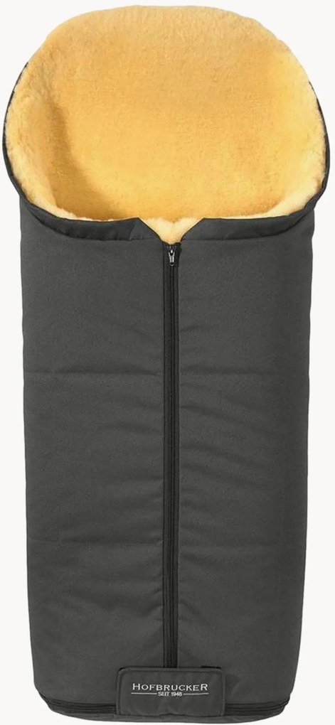Saco-cama em pele de cordeiro para carrinho de bebé Iglu