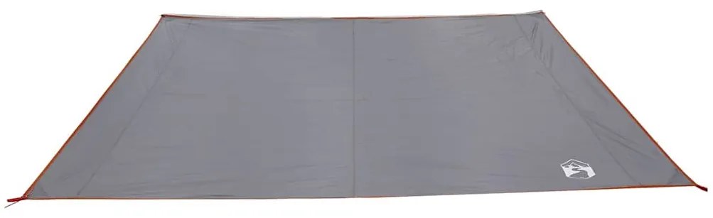 Lona Resistente à Água Cinza e Laranja 350 x 240 cm