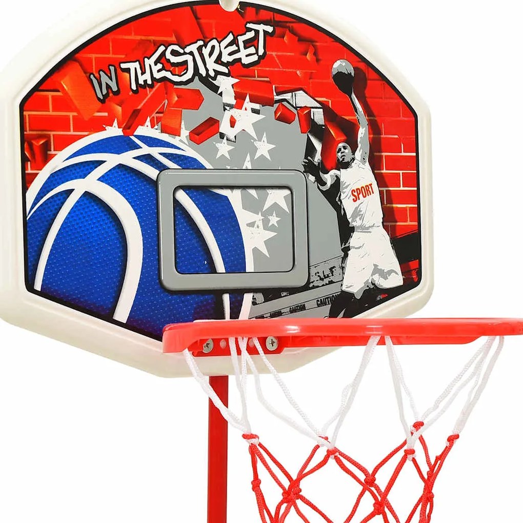 Conjunto de basquetebol infantil ajustável 120 cm