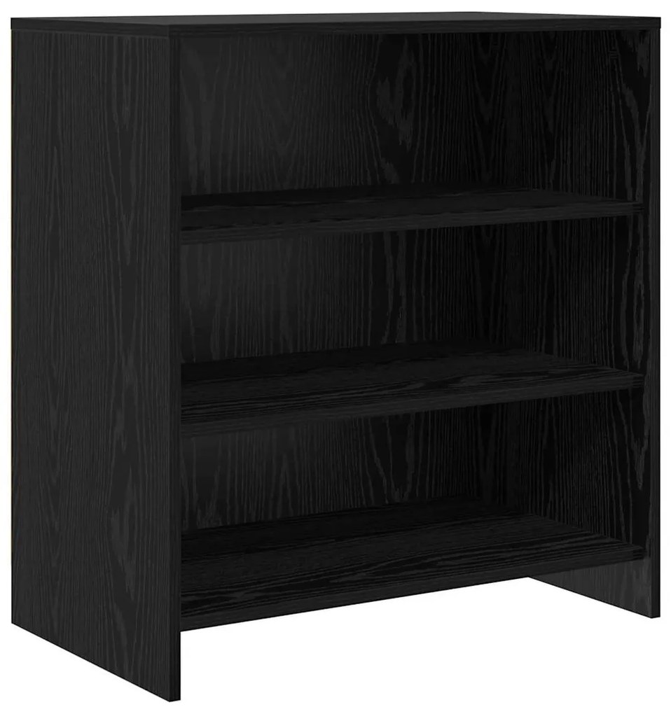 Buffet 2 pcs Carvalho preto 70 x 41 x 75 cm Madeira processada