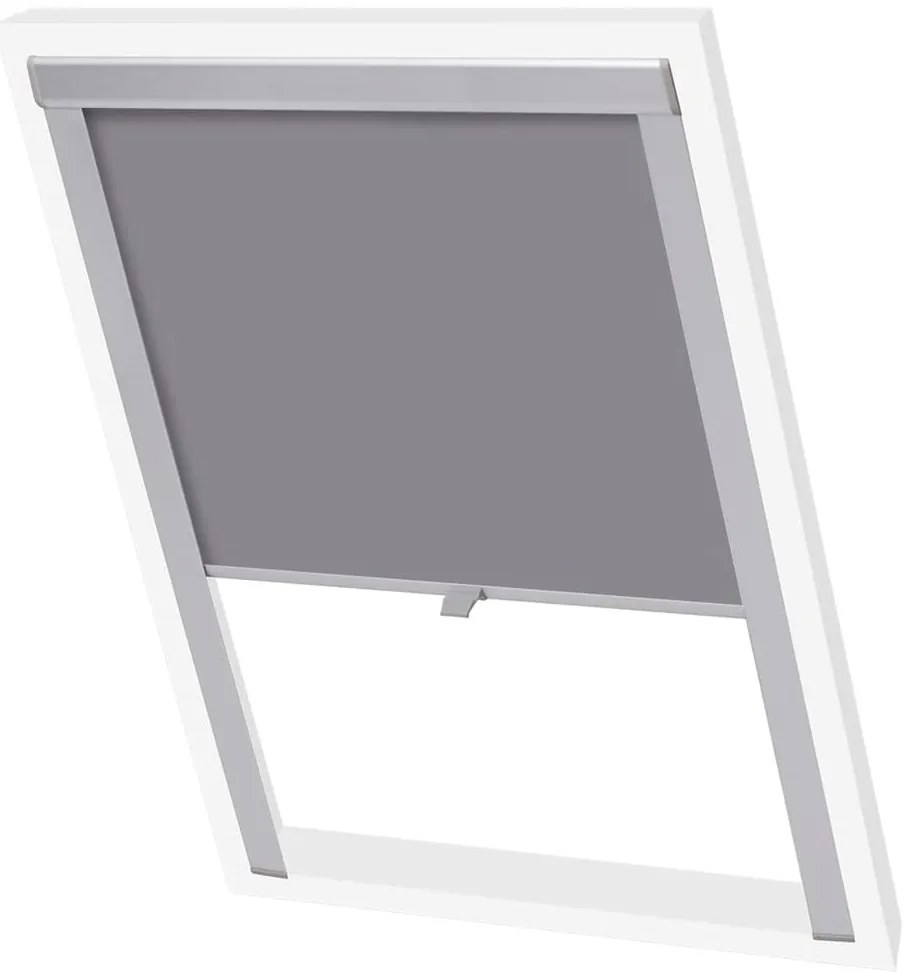 Persiana de enrolar opaca cinzento MK06