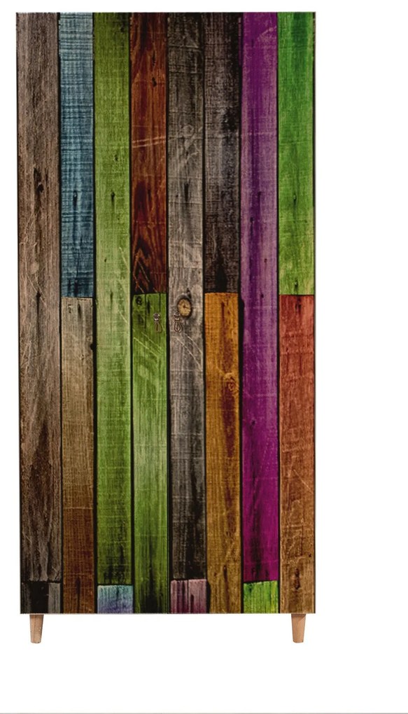 Roupeiro Stil – Carvalho Sonoma – 90 cm x 192 cm x 52 cm
