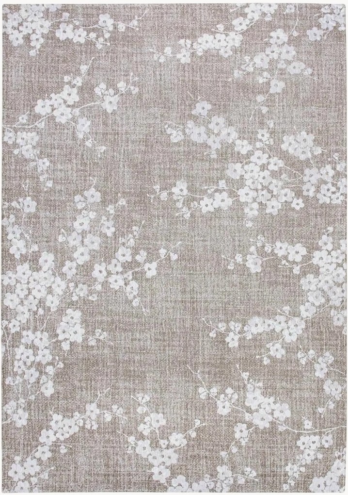 Tapete jacquard lavável para interior e exterior Sakura