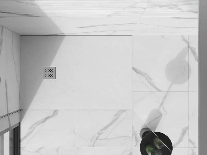 Mexen Stone+ base de duche composta retangular 120 x 100 cm, branco - 44101012