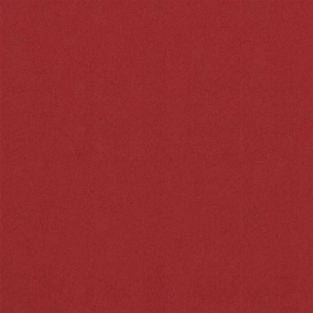 Tela de varanda 120x500 cm tecido Oxford vermelho