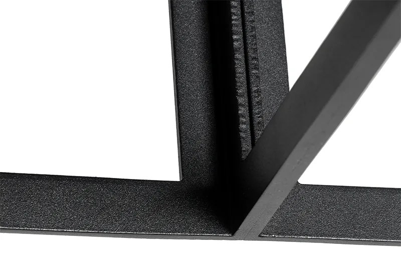 Candeeiro de teto moderno preto 2-luzes - Cela