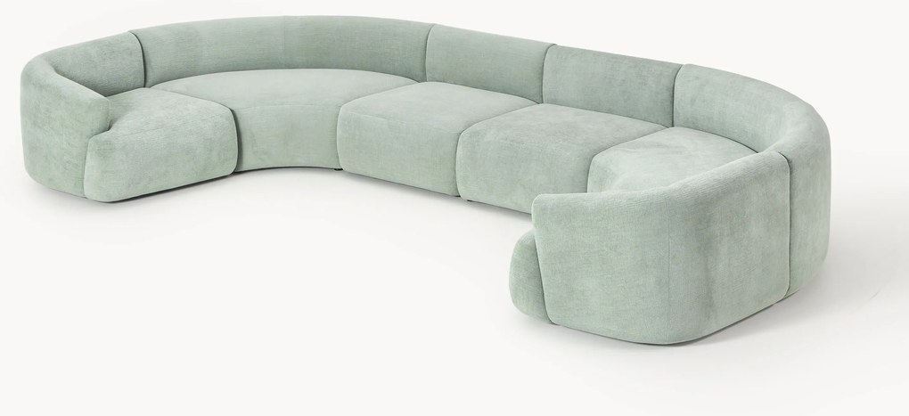 Sofá de canto comprido modular XL Sofia