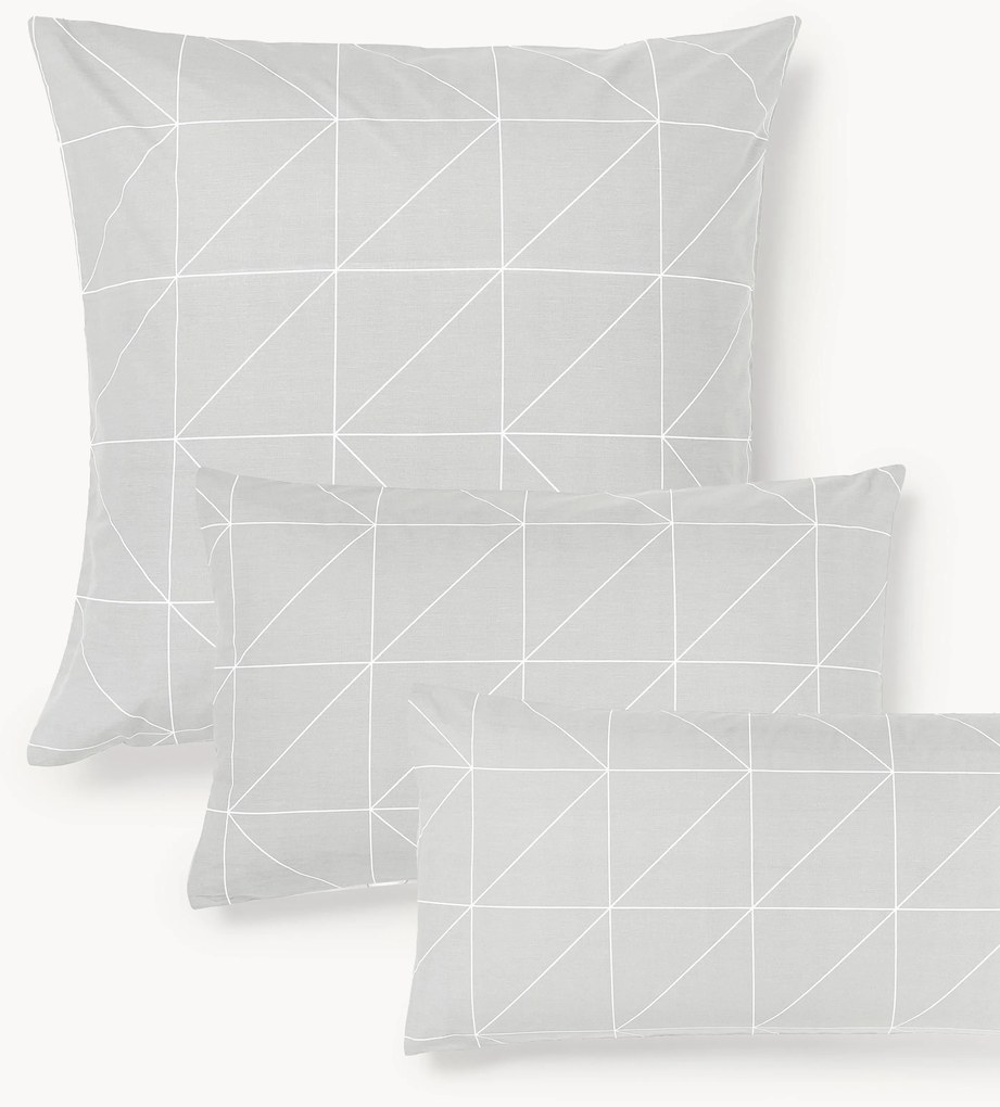 Fronha de almofada em algodão com padrão Marla