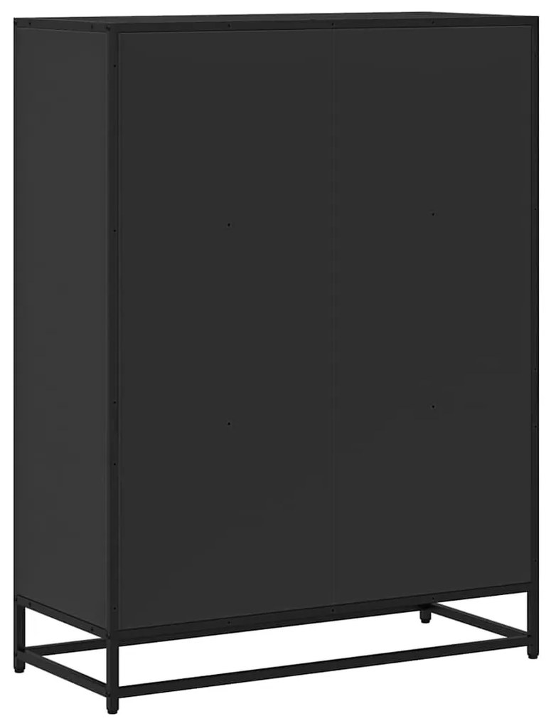 Estante 80,5x35x107,5 cm derivados de madeira preto