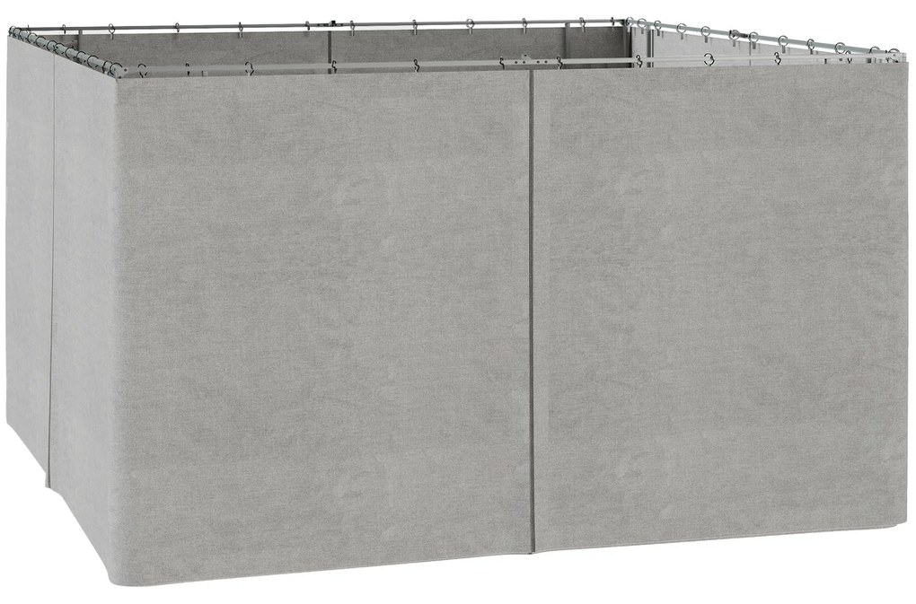 4 Paredes Laterais para Tenda 352x205 cm Laterais para Tenda Universal