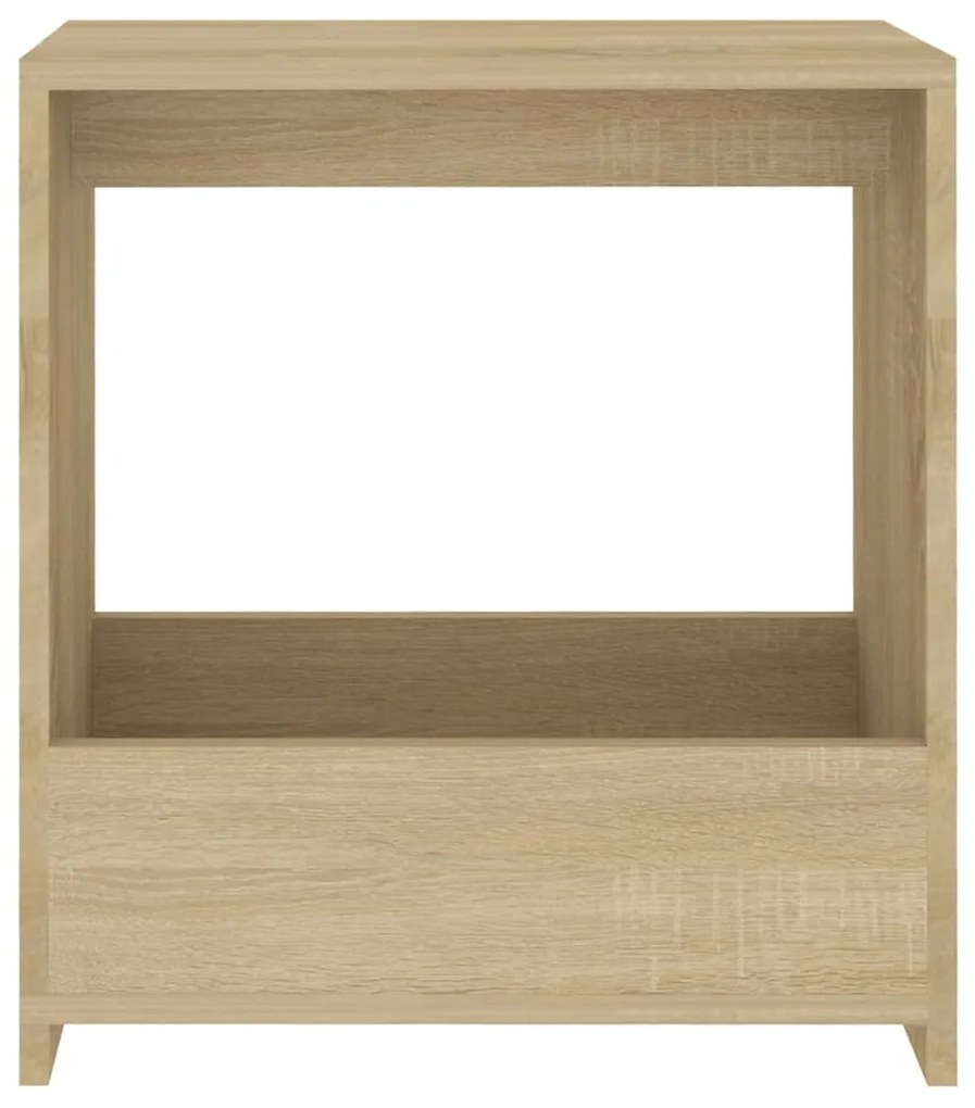 Mesa de apoio 50x26x50 cm derivados de madeira carvalho sonoma