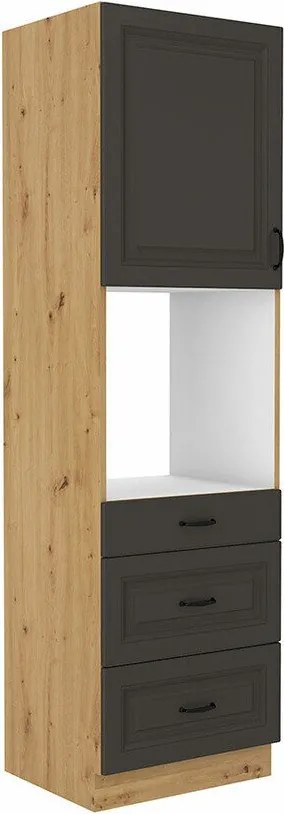 Armário modular para eletrodomésticos de encastrar Retro Grey 117