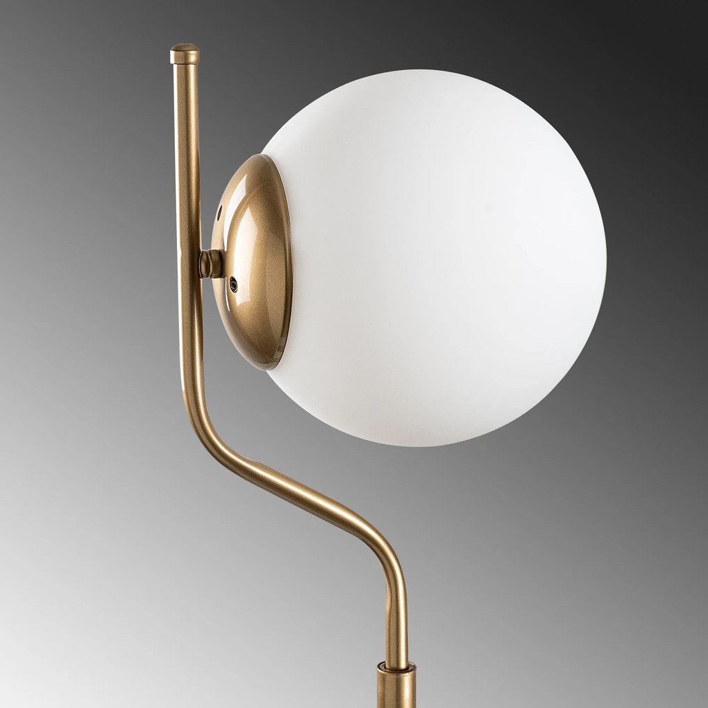 Candeeiro de Pé Tulip – Dourado – 30 x 30 x 168 cm