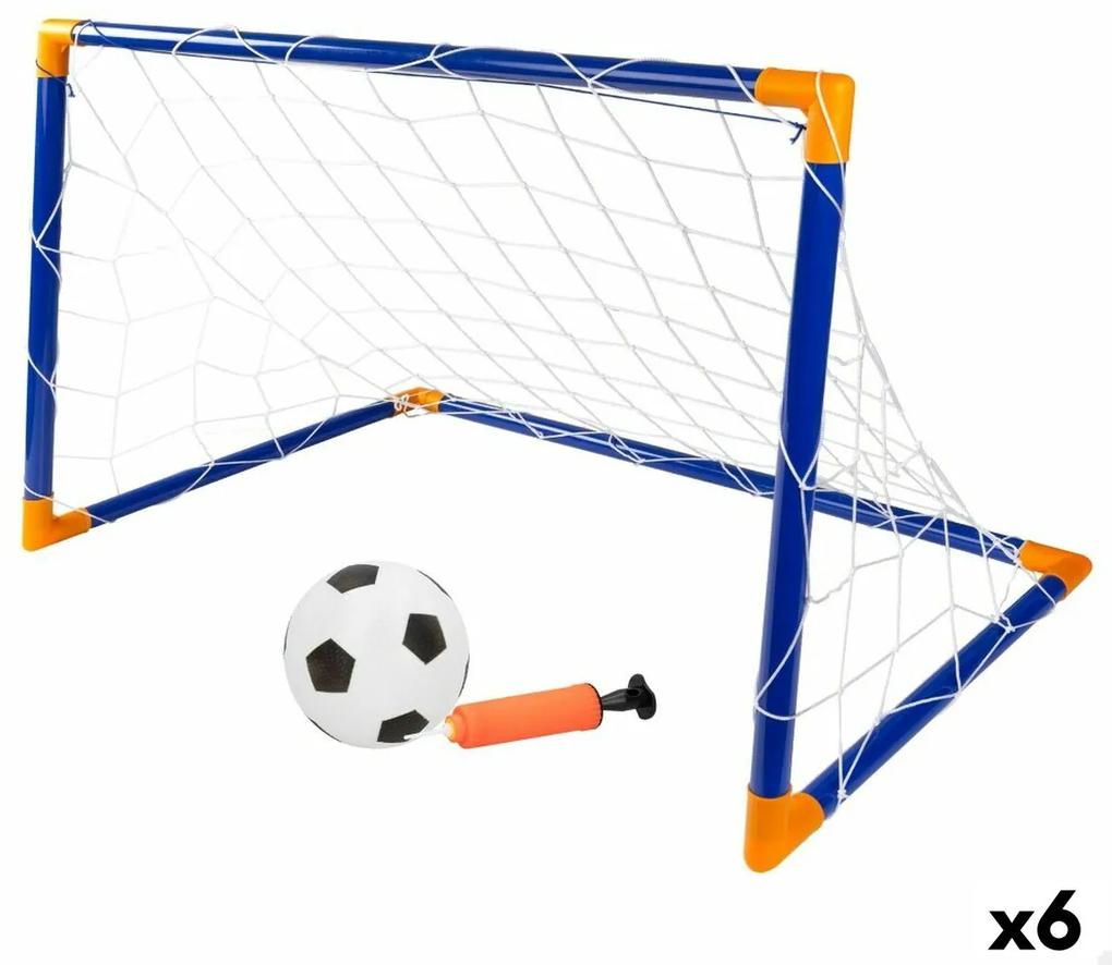 Baliza de Futebol Colorbaby 92 x 63 x 55 cm (6 Unidades)