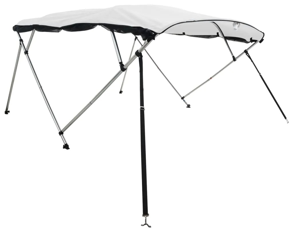 Toldo 4 arcos Bimini paredes malha laterais 243x(200-213)x137cm
