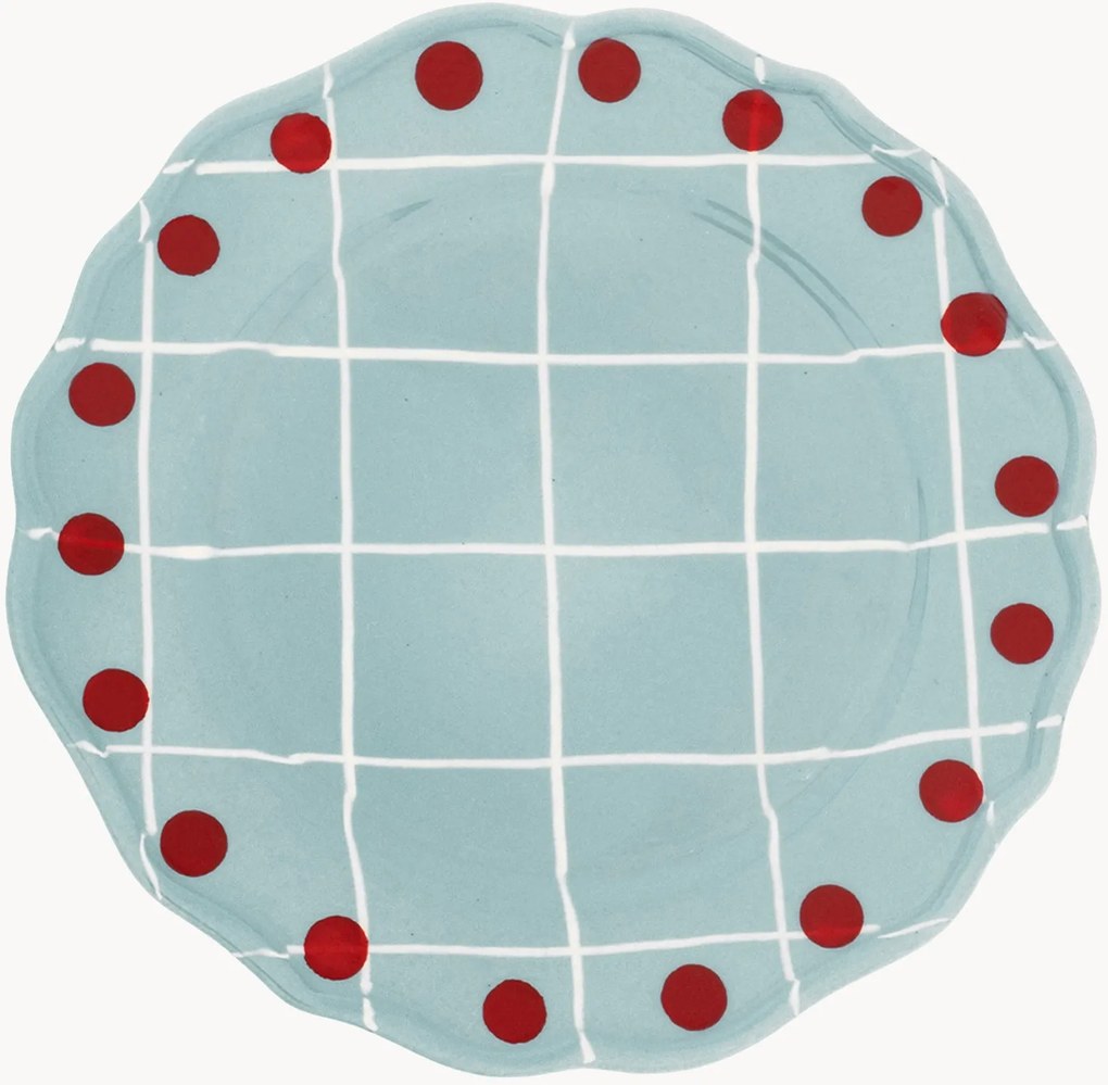 Prato de jantar pintado à mão Amalfi