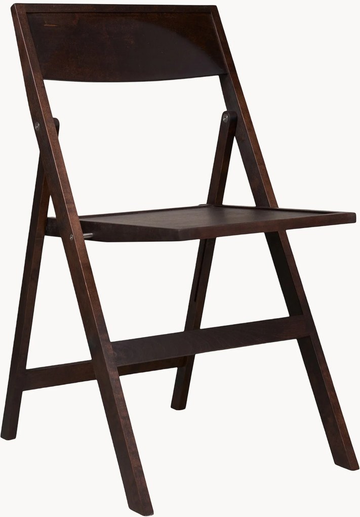 Cadeira de jantar dobrável em madeira de bétula Flat