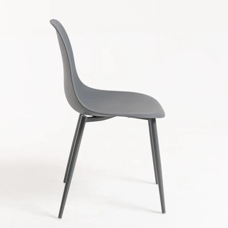 Cadeira Mykle Total - Cinza escuro