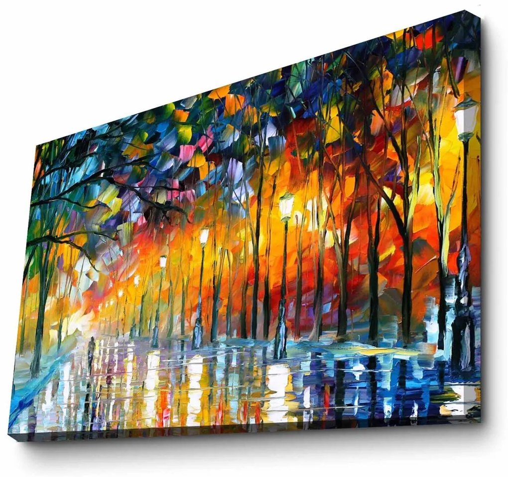 Pintura Decorativa em Tela 70100FAMOUSART-026 – Multicolor – 70 x 100