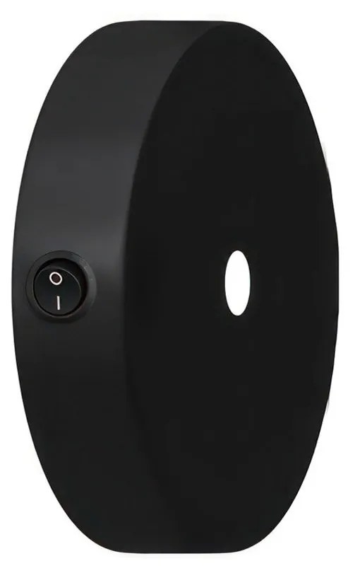Kit mini rosácea cilíndrica de metal com interruptor