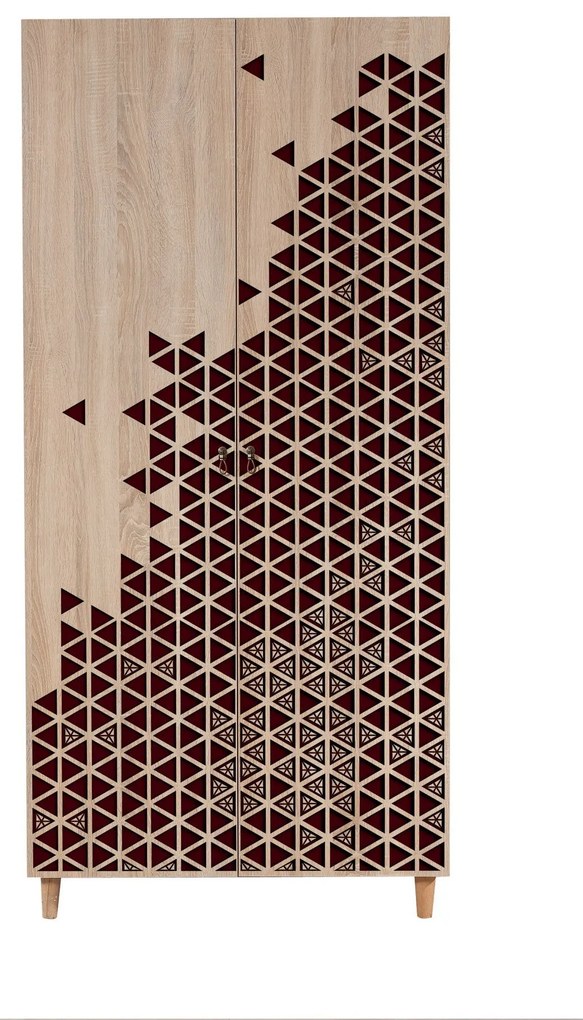 Roupeiro Stil – Carvalho Sonoma – 90x192x52 cm