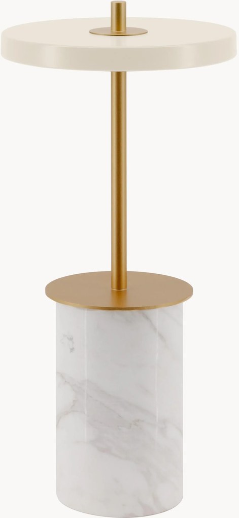 Candeeiro de mesa LED pequeno portátil e regulável Asteria Move Mini