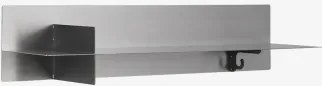 Pack De 2 Prateleiras De Parede Em Aço Inoxidável Nolvia ↔︎ 90 Cm - Sklum