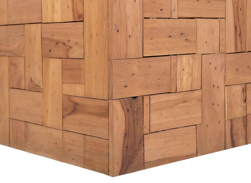 Mesa de centro em madeira de teca GAMBO II Beliani