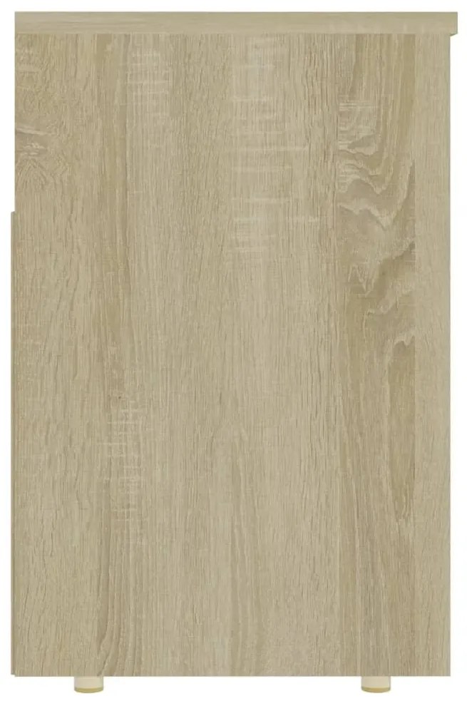 Banco sapateira 105x30x45 cm derivados madeira carvalho sonoma