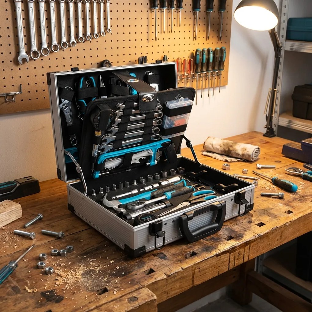 Caixa de ferramentas ToolBox 8000 Pro 380 peças