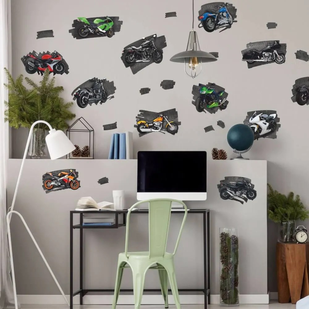 Autocolantes de parede - Motas