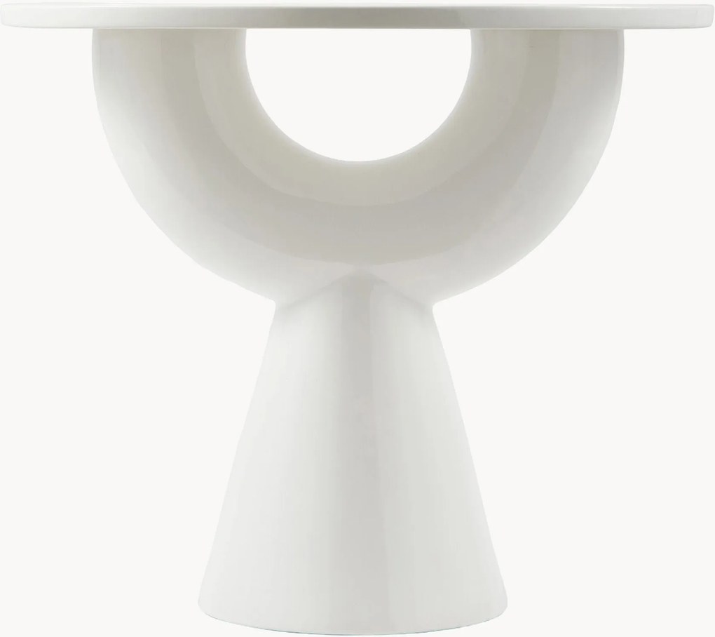 Mesa de apoio redonda em cerâmica Anish