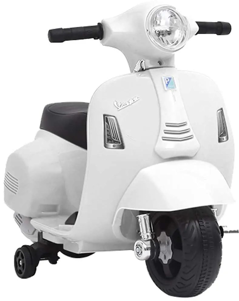 vidaXL Motocicleta elétrica para crianças Vespa GTS300 branco