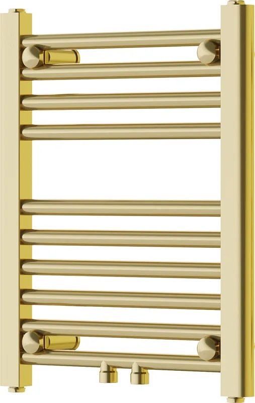 Mexen Mars radiador de casa de banho 500 x 400 mm, 141 W, dourado - W110-0500-400-00-50