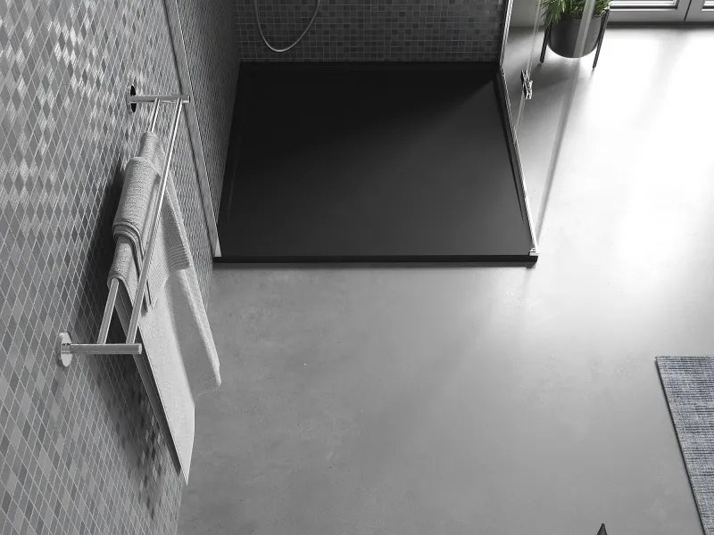 Mexen Amon base de duche quadrada SMC 100 x 100 cm, preta - 4F701010