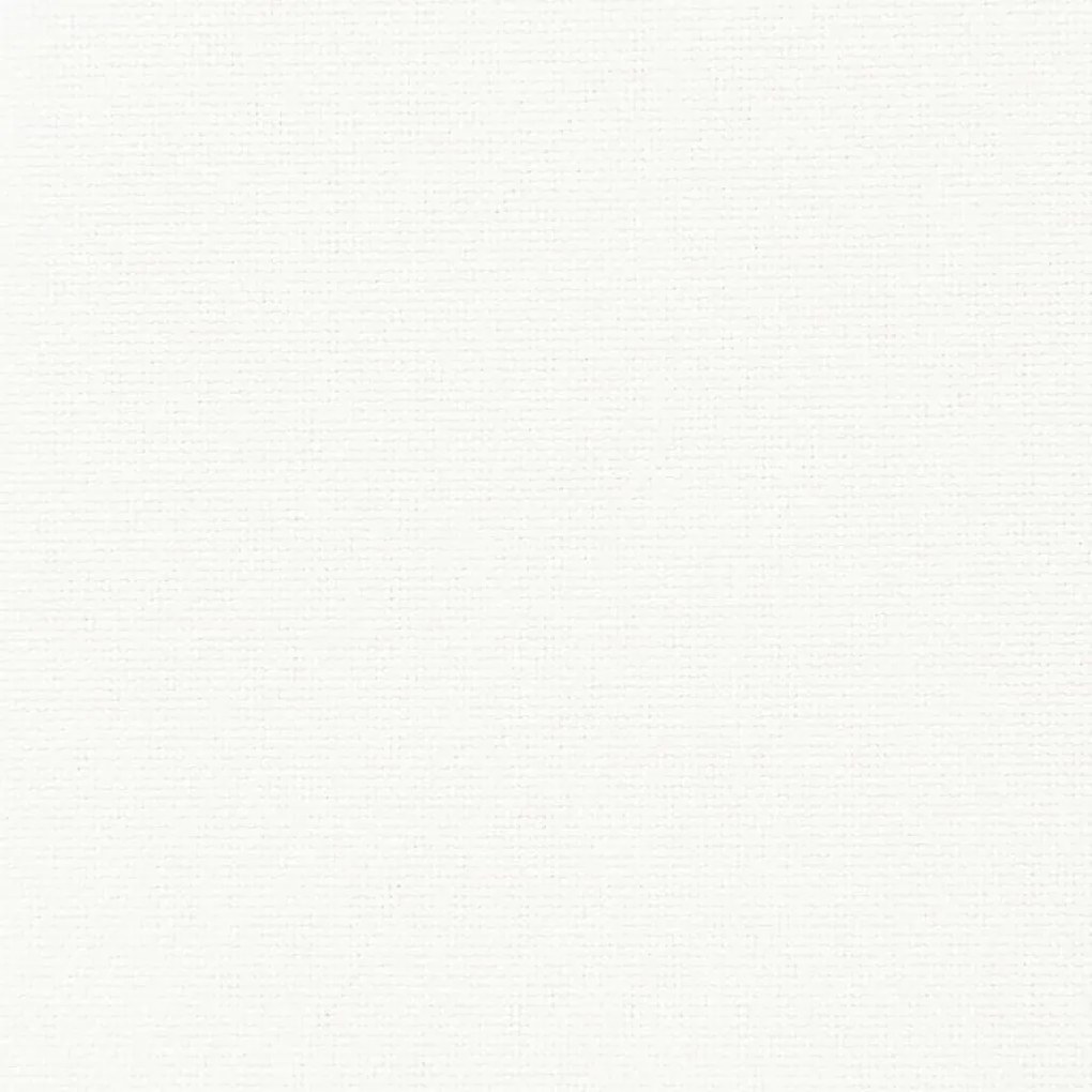 Guarda-sol de jardim com poste de aço 324x324x247 cm branco