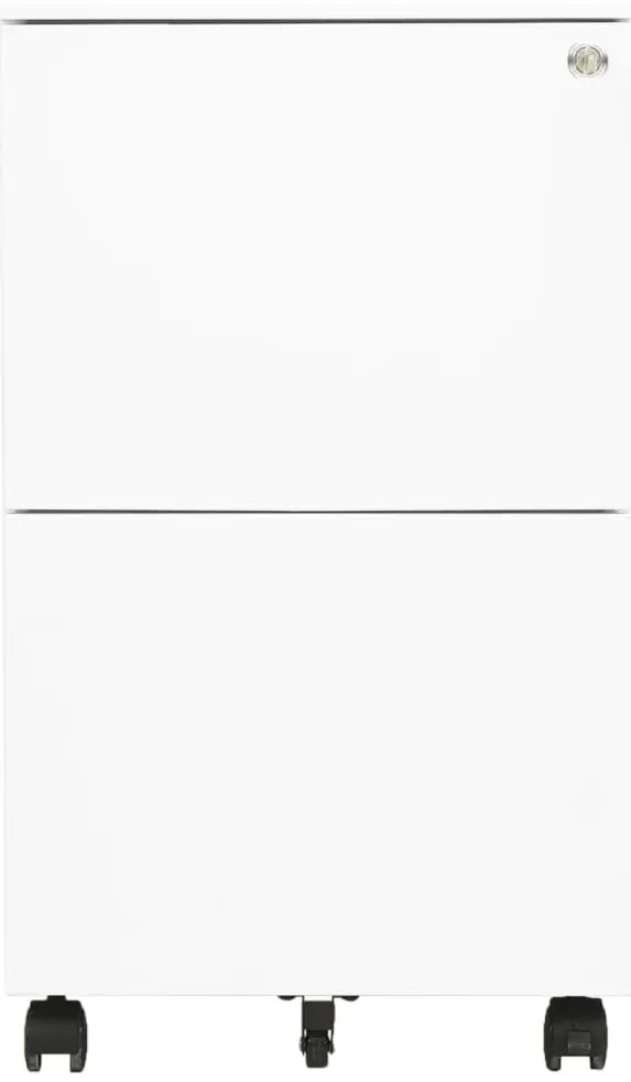Arquivador móvel aço 39x45x67 cm branco