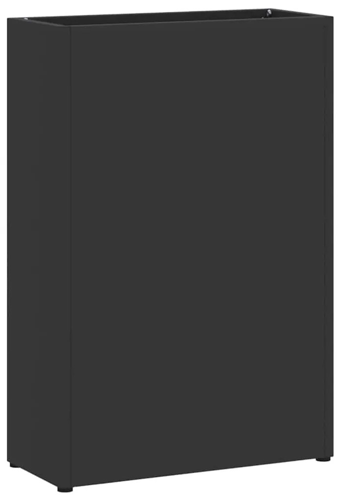 Suporte para Guarda-Chuva Preto 28x12x41 cm em Aço