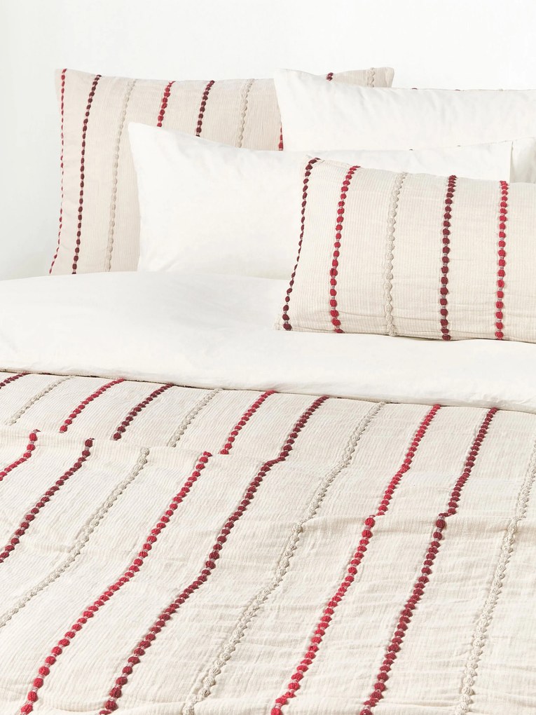 Capa de edredão em percal de algodão Arabella