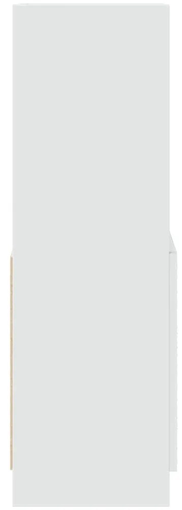 Armário alto 63x33x100 cm derivados de madeira branco