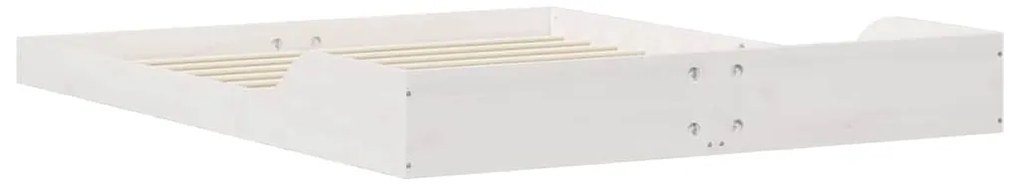 Estrutura da Cama Branco 140 x 220 cm madeira