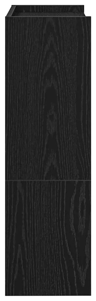 Sapateira 60x25x81 cm derivados de madeira preto